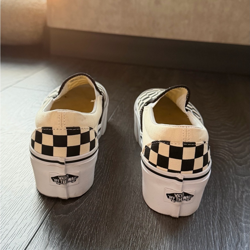 Like New Platform Vans Classic Slip On Stackform - Picture 10 of 10